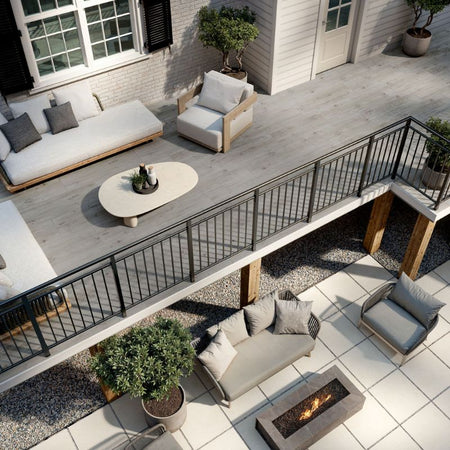 Daltile Commissary Deputy Grey Wood Look Porcelain Paver
