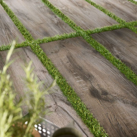 Daltile Commissary Proxy Grey Wood Look Porcelain Paver