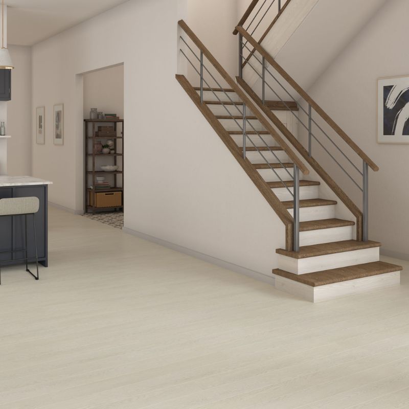 Daltile Cyrose White Ash Luxury Vinyl Plank Flooring