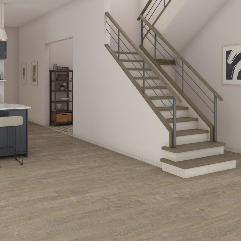Daltile Elixen Sonoma Oak Luxury Vinyl Flooring - Plank Lifestyle