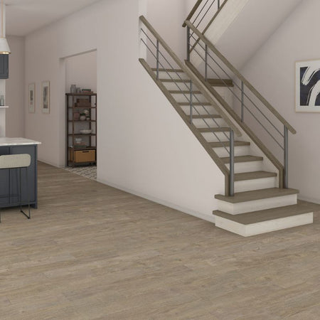 Daltile Elixen Sonoma Oak Luxury Vinyl Flooring - Plank Lifestyle