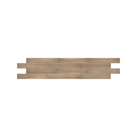 Daltile Emerson Wood Butter Pecan Wood-Look Porcelain Tile - Plank