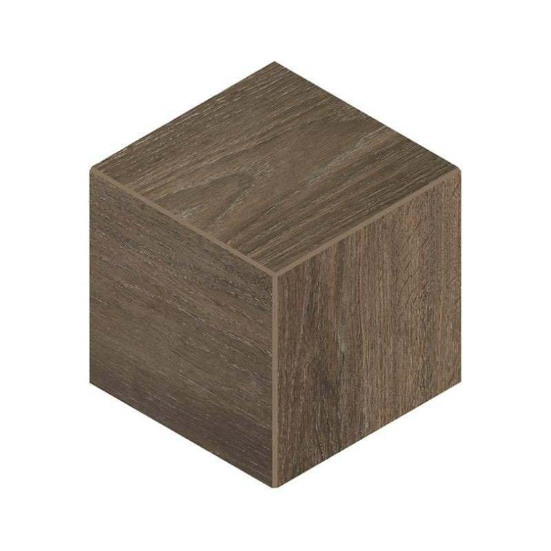 Daltile Emerson Wood Hickory Pecan Wood-Look Porcelain Tile - 3D Cube