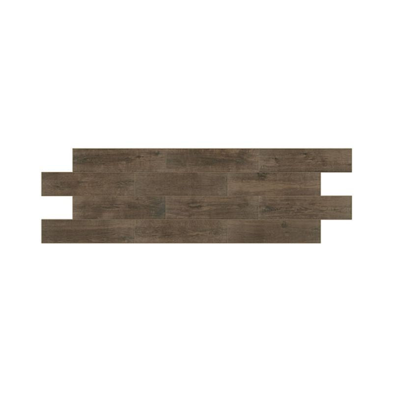 Daltile Gaineswood Walnut Wood-Look Porcelain Tile - Plank