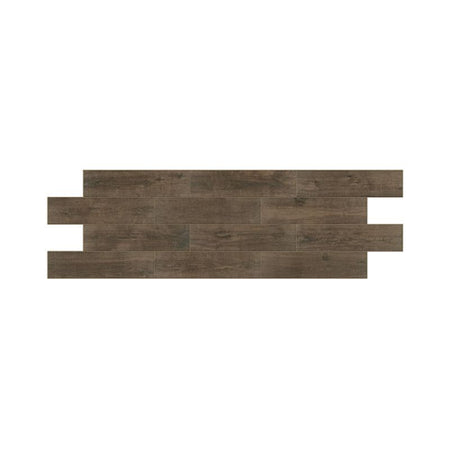 Daltile Gaineswood Walnut Wood-Look Porcelain Tile - Plank