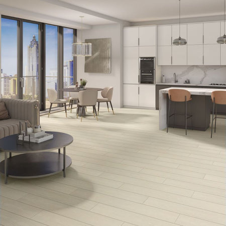 Daltile Pines Terrace Birch Wood-Look Porcelain Tile - Plank Lifestyle