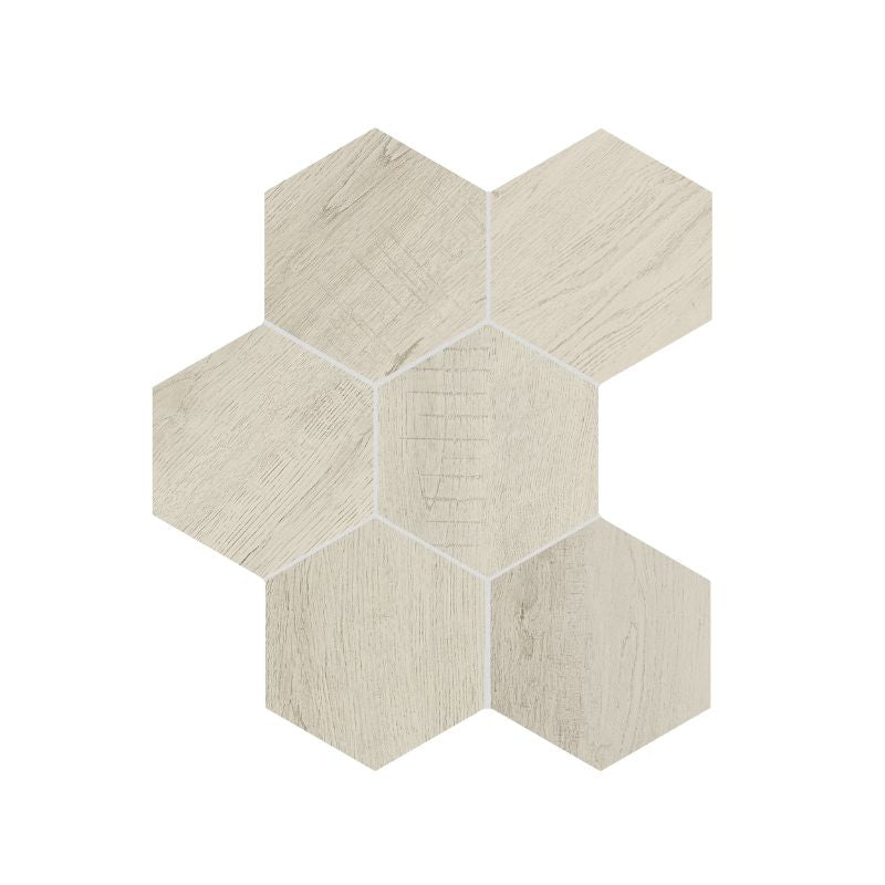 Daltile Sleigh Creek Cabriolet Wood-Look Porcelain Tile - Hexagon