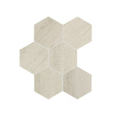 Daltile Sleigh Creek Cabriolet Wood-Look Porcelain Tile - Hexagon