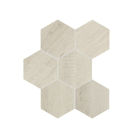 Daltile Sleigh Creek Cabriolet Wood-Look Porcelain Tile - Hexagon