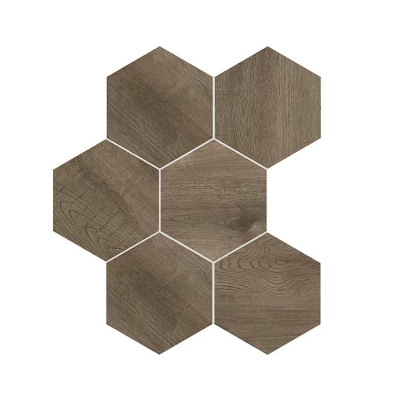 Daltile Sleigh Creek Carriage Wood-Look Porcelain Tile - Hexagon