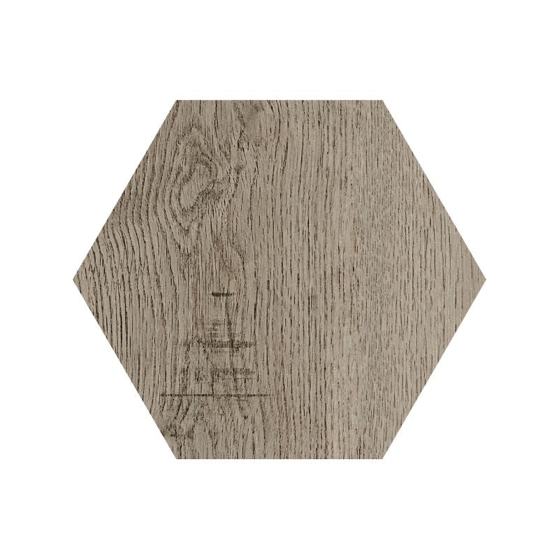 Daltile Sleigh Creek Stagecoach Wood-Look Porcelain Tile - Hexagon