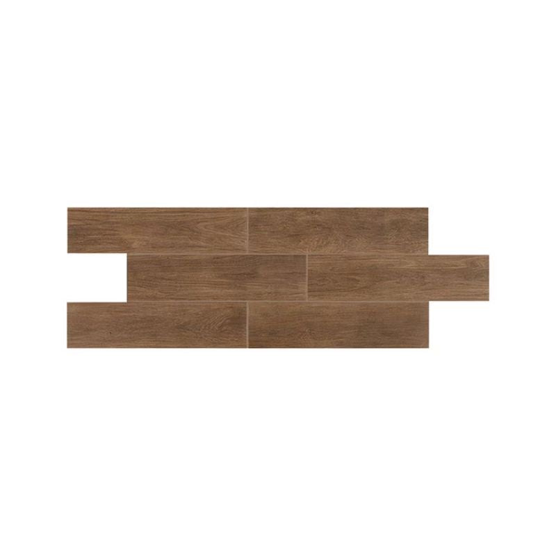 Daltile Willow Bend Dark Brown Wood-Look Porcelain Tile