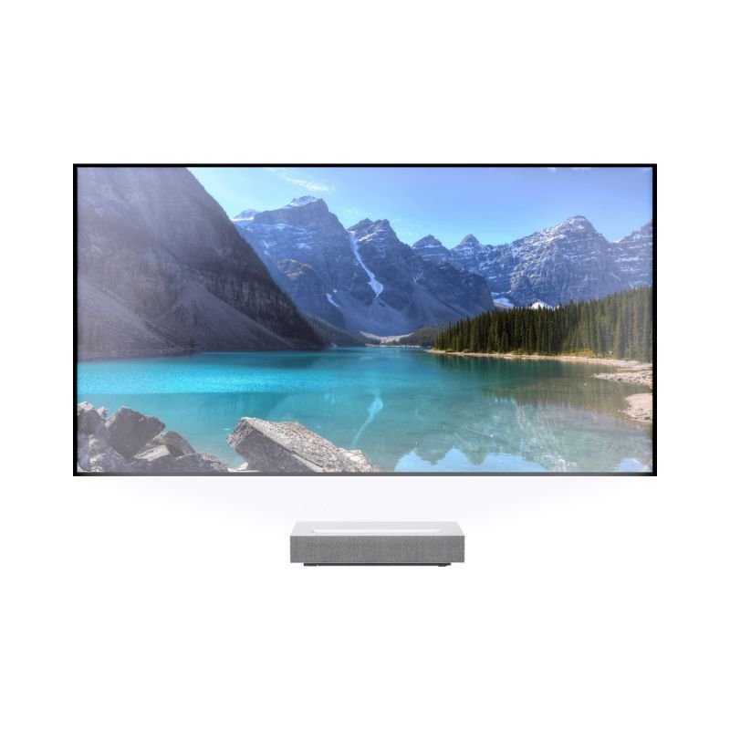 EluneVision Aurora 8K Ultra Short Throw Ambient Light Rejection NanoEdge Screen - QHD-EV-ZLUST-100-8K - Quality Home Distribution