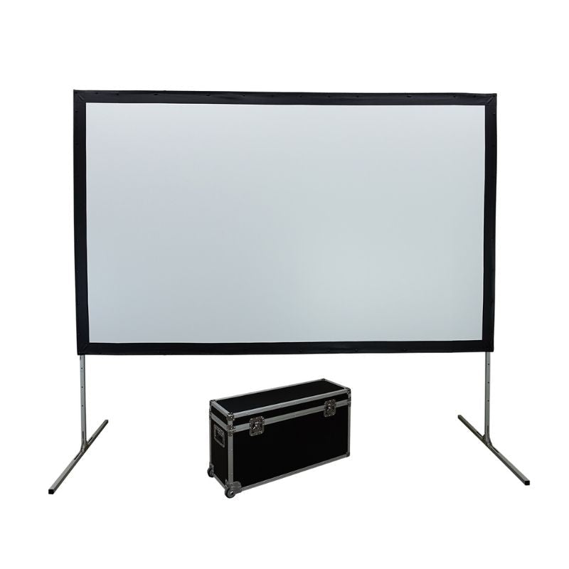 EluneVision Quick Fold Portable Projector Screen | 16:9 High Definition Format - QHD-EV-FF-135S-F-1.2 - Quality Home Distribution