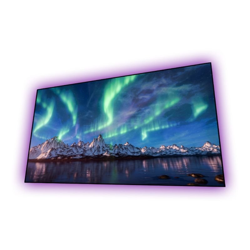 EluneVision Reference AudioWeave 4K NanoEdge Fixed - Frame Screen | 2.35:1 Cinema Scope Format - QHD-EV-ZAWL-120-1.15-2.35 - Quality Home Distribution