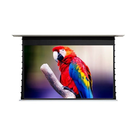 EluneVision Reference Studio 4K AudioWeave Motorized In - Ceiling Tab - Tensioned Screen | 16:9 HD Format - Quality Home Dist
