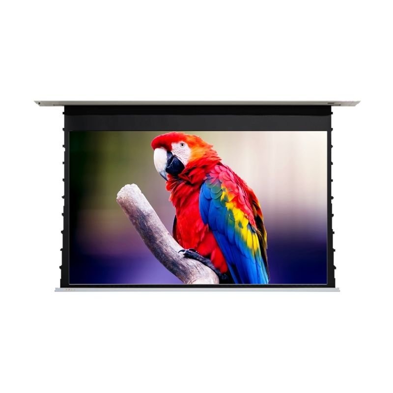 EluneVision Reference Studio 4K AudioWeave Motorized In - Ceiling Tab - Tensioned Screen | 16:9 HD Format - QHD-EV-TICAW-106-1.15 - Quality Home Distribution