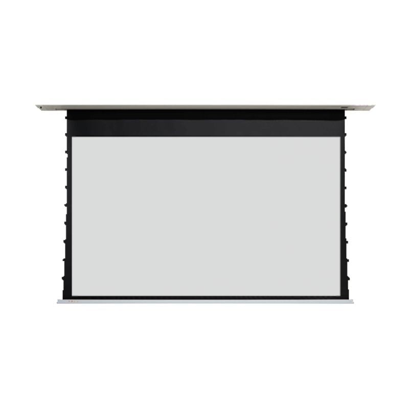 EluneVision Reference Studio 4K AudioWeave Motorized In - Ceiling Tab - Tensioned Screen | 16:9 HD Format - Quality Home Dist