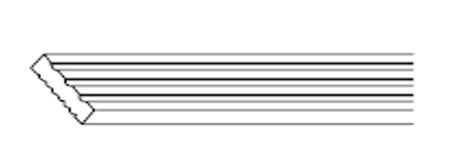 FLUTED TALL FILLER - FF396-Quality Home Distribution