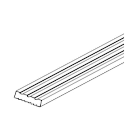 JWQ 3" x 96" Fluted Tall Filler - Decorative Vertical Pantry & Utility Accent - JWQ-FF396-CW - Quality Home Distribution