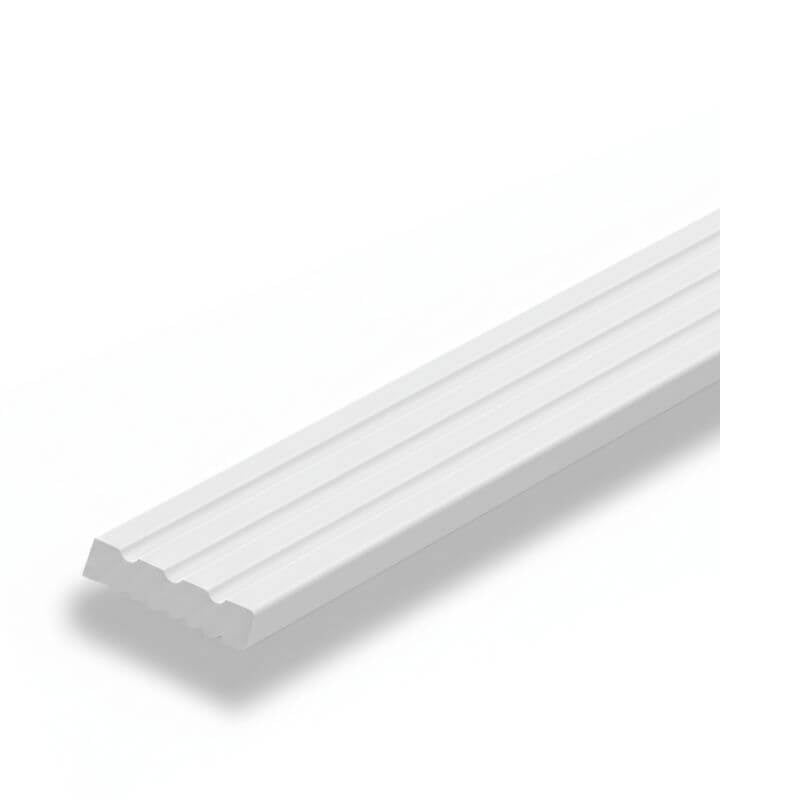 JWQ 3" x 96" Fluted Tall Filler - Decorative Vertical Pantry & Utility Accent - JWQ-FF396-CW - Quality Home Distribution