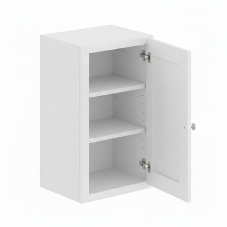 JWQ 30" High Single Door Wall Cabinet - 9" to 21" Wide Standard Storage - JWQ-W0930-CW - Quality Home Distribution