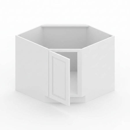 JWQ 36" Diagonal Corner Sink Base Cabinet - Multiple Styles & Finishes - JWQ-CSB36-CW - Quality Home Distribution