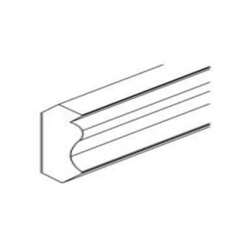 JWQ Classic Crown Molding - 96" Solid Wood Architectural Trim - JWQ-CM8 2-1/4-LB - Quality Home Distribution