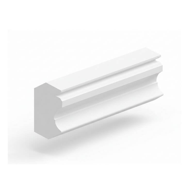 JWQ Classic Crown Molding - 96" Solid Wood Architectural Trim - JWQ-CM8 2-1/4-LB - Quality Home Distribution