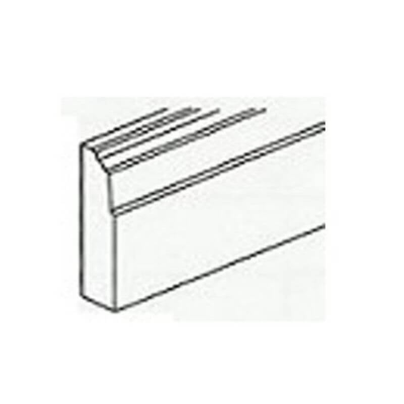 JWQ Decorative Base Molding - 96" Solid Wood Furniture - Grade Trim - JWQ-BM8-CW - Quality Home Distribution