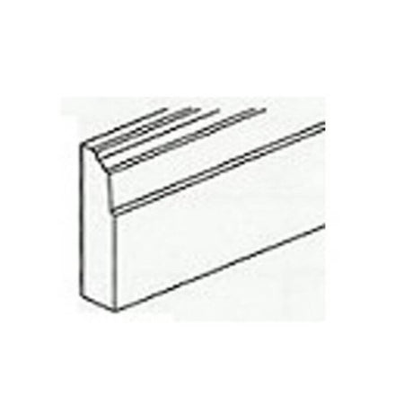 JWQ Decorative Base Molding - 96" Solid Wood Furniture - Grade Trim - JWQ-BM8-CW - Quality Home Distribution