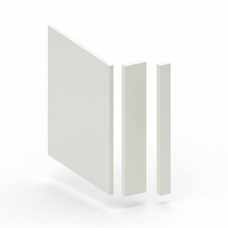 JWQ Dishwasher End Panel & Face Trim Kit - 34.5" Base Cabinet Enclosure - JWQ-DEP-CW - Quality Home Distribution