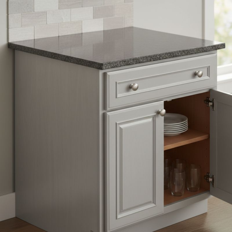 JWQ Double Door Vanity Cabinet - Quality Home Distribution