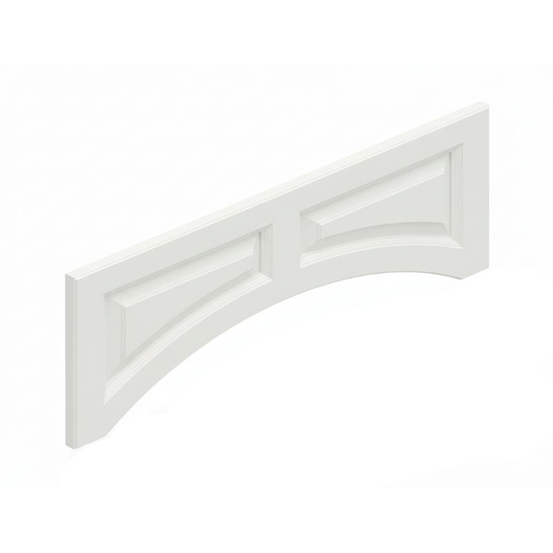 JWQ Raised Panel Decorative Valance - 12" Bridge Accent - Multiple Finishes - JWQ-RPV42-CW - Quality Home Distribution