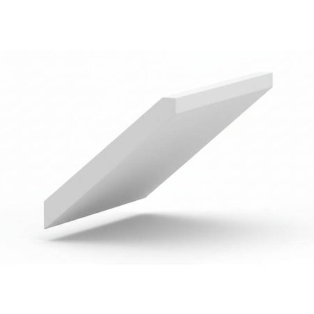 JWQ Shaker Crown Molding - 96" Modern Angled Profile - JWQ-CMS8 3-1/2-CW - Quality Home Distribution