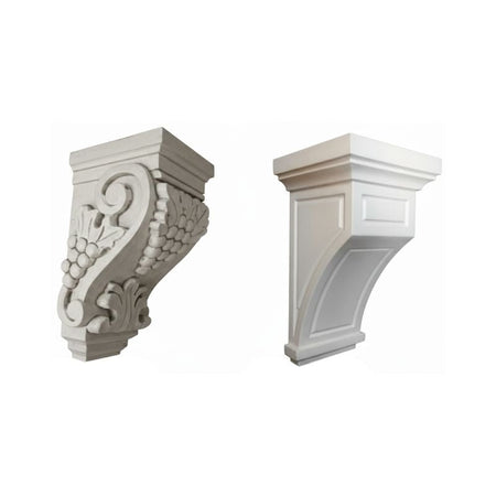 JWQ Solid Wood Decorative Corbel - Classic & Ornate Styles - JWQ-CB-G-LB - Quality Home Distribution