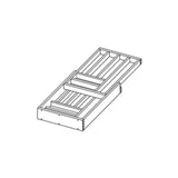 JWQ Solid Wood Drawer Organizer Insert - 21" Deep - Multiple Widths - JWQ-DO21 - Quality Home Distribution