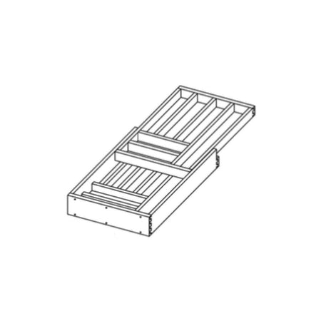 JWQ Solid Wood Drawer Organizer Insert - 21" Deep - Multiple Widths - JWQ-DO21 - Quality Home Distribution