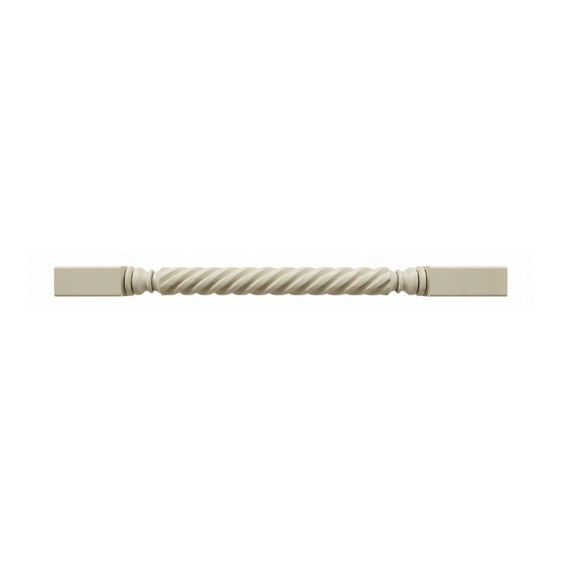 JWQ Twisted Decorative Half Post - Solid Wood Detail - Multiple Sizes & Finishes - JWQ-RPS30-CW - Quality Home Distribution