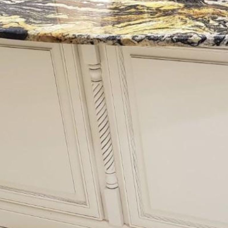 JWQ Twisted Decorative Half Post - Solid Wood Detail - Multiple Sizes & Finishes - JWQ-RPS30-CW - Quality Home Distribution