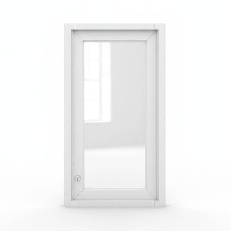 JWQ Wall Glass Door with Clear Glass Included - 30", 36", & 42" Heights - JWQ-W1230GD-CW - Quality Home Distribution