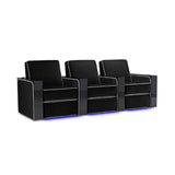 Valencia Naples Elegance Edition | Premium Parisian Velour & Piano Black Home Theater Seating - Quality Home Distribution