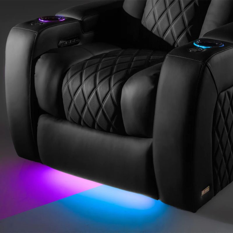 Valencia Tuscany Ultimate Edition | Heated & Ventilated Nappa Leather Theater Seating - Quality Home Distribution