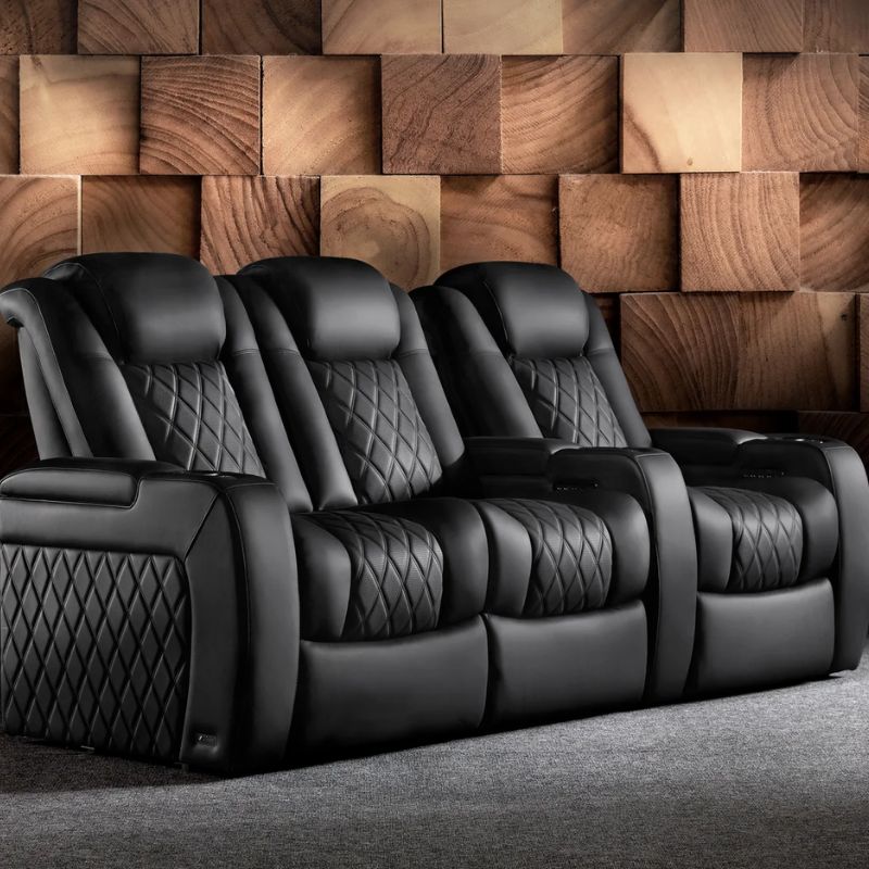 Valencia Tuscany Ultimate Edition | Heated & Ventilated Nappa Leather Theater Seating - Quality Home Distribution