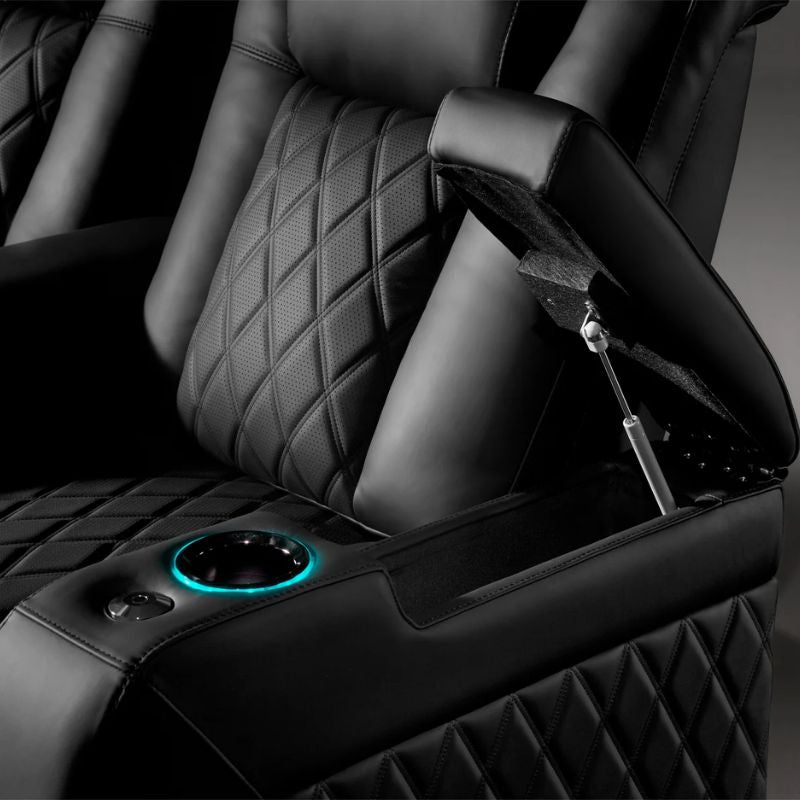 Valencia Tuscany Ultimate Edition | Heated & Ventilated Nappa Leather Theater Seating - Quality Home Distribution