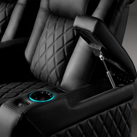 Valencia Tuscany Ultimate Edition | Heated & Ventilated Nappa Leather Theater Seating - Quality Home Distribution