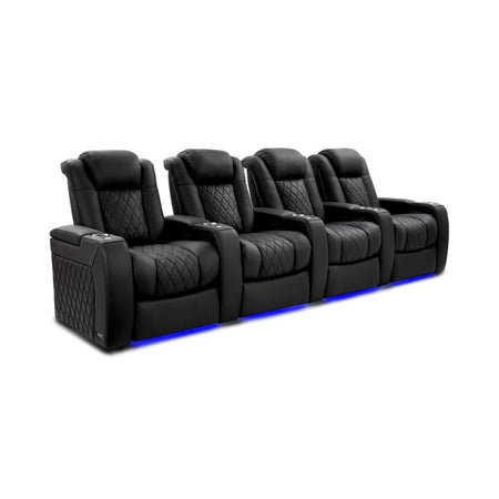 Valencia Tuscany Ultimate Edition | Heated & Ventilated Nappa Leather Theater Seating - Quality Home Distribution