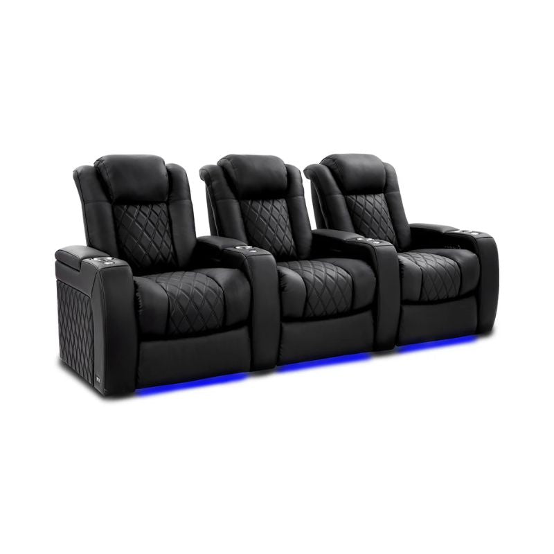 Valencia Tuscany Ultimate Edition | Heated & Ventilated Nappa Leather Theater Seating - Quality Home Distribution