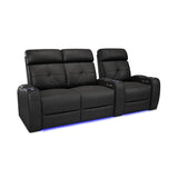 Valencia Verona Power Headrest Edition | Midnight Black Premium Nappa 9000 Leather - Quality Home Distribution