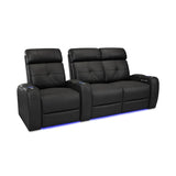 Valencia Verona Power Headrest Edition | Midnight Black Premium Nappa 9000 Leather - Quality Home Distribution